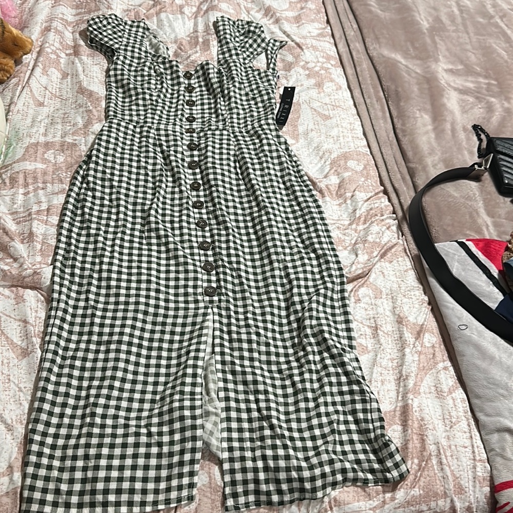 Trixxi plaid dress
